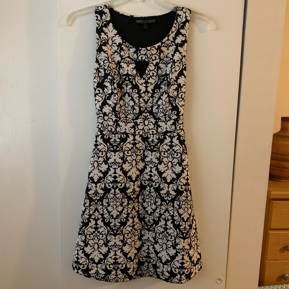 B&W A-Line Dress (Forenza by The Limited)